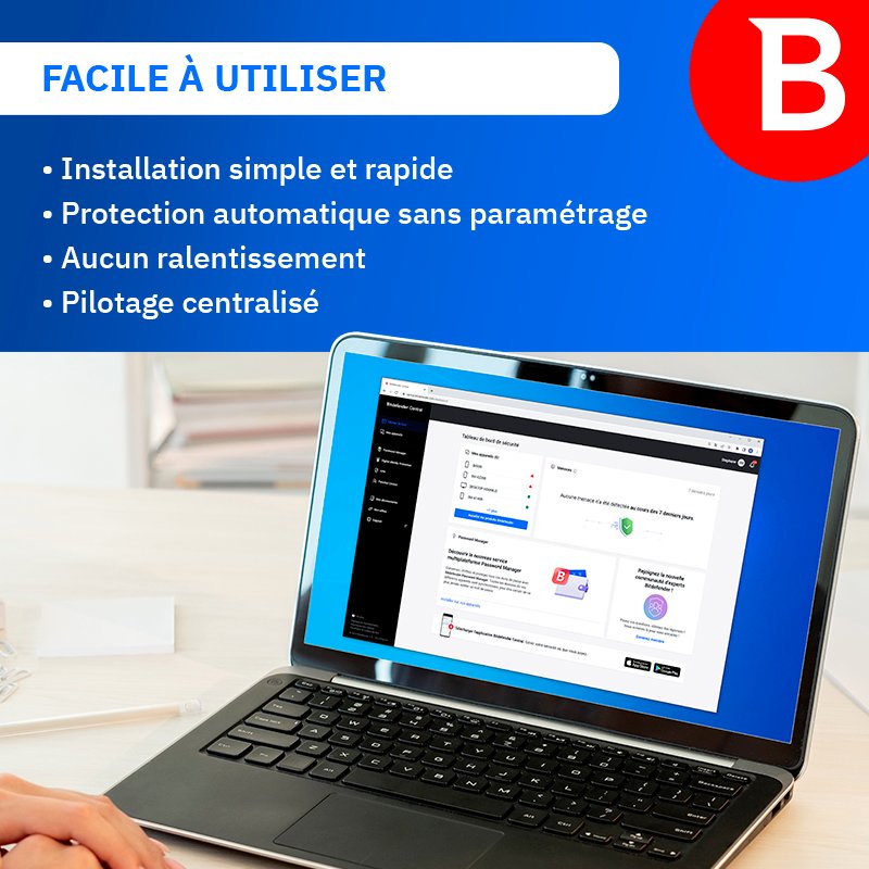 Bitdefender facile à utiliser